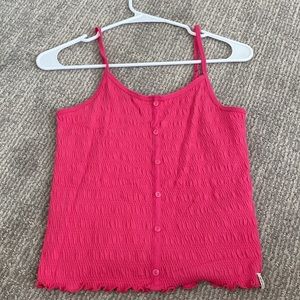 Abercrombie Pink Cropped tank
